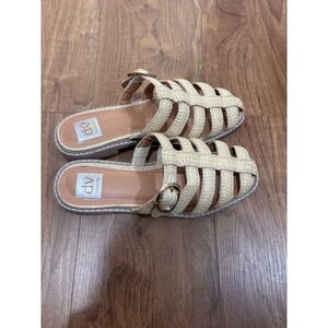 DV by Dolce Vita Fyona Fisherman Flat Mule Sandal Women’s Size 9